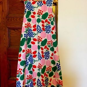 UNIQLO Marimekko cotton A-line sleeveless dress